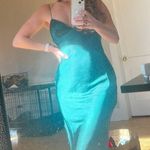 Lulus Green formal MIDI Dress Photo 3