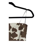 Miaou Dress Women XS Brown White Cow Print Strapless Lotte Mini Sheath Sexy‎ Photo 6