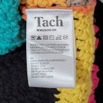 Tach Clothing Crochet Patchwork Mini Dress Handknitted Meryl Multi L Pink Size L Photo 10