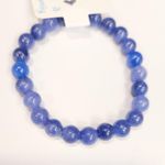 Handmade Natural Crystal Kyanite Beaded Bracelet 8" Photo 1