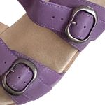 Dansko EUC  Leather Two Strap Sandals Purple Size 9 Photo 5