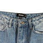Missguided  High Waisted Raw Hem Straight Leg Jeans Size 0 Photo 3