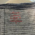 Loft  Short Sleeve White & Blue Short Sleeve Shirt Size Medium Photo 3