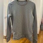 Athleta Bootcamp Crew Fleece Lined Top Size S Photo 0
