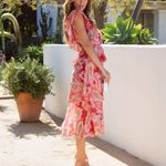 VICI  | Always Falling Floral Tiered Midi Dress Photo 2