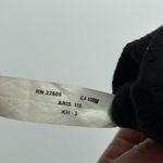 Isotoner Vintage Aris  butter soft black leather gloves with knot detail Photo 5