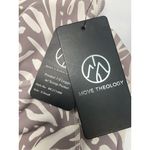 Move Theology 7/8th Leggings Brown White High Photo 3