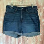 Old Navy  Blue High-Waisted Wow Jean Shorts 5-inch inseam Size 10 Photo 1