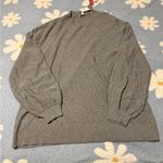 Andree by Unit  Gray Diamond Pattern Turtleneck Sweater Photo 0