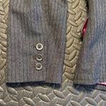Caslon  Women’s Charcoal Pinstripe  Blazer Size 14 Photo 4
