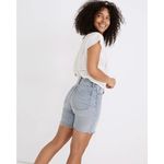 Madewell  NWT High-Rise Mid-Length Denim Shorts size 23 Photo 1
