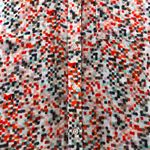 Liz Claiborne Sleeveless Button Up Tank Small Collared Abstract Print Workwear Photo 4