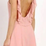 Show Me Your Mumu Delilah Mini Dress Rosebud Pale Pink Size Small Photo 0