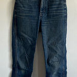 Madewell Classic Stovepipe Blue Denim Jeans Photo 0