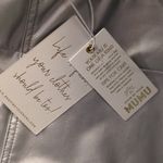 Show Me Your Mumu Silver Nashville Pull On Flares Faux Leather Size Medium Photo 6