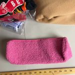 CHI x Barbie Dream Pink Iron Carrying Case Zip Bag Sherpa Fuzzy Soft Travel Photo 4