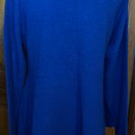 Cable & Gauge NWT  Blue Sweater Size Large Photo 1