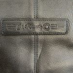 Fossil Black Leather Vintage Crossbody Purse 10"x10"x3.5" Photo 3