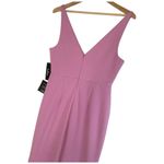 Lulus New  Womens Medium Formal Cocktail Dress Sleeveless Maxi V Neck Lavender Photo 10