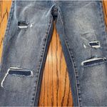 We The Free  Skinny Jeans Womens 25 Medium Wash Denim Distressed Ankle Jeans Photo 7