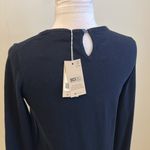 Boden Navy Cotton Crewneck Sweater Size XS Photo 3