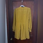 Equipment  Davignon Button-Front Long-Sleeve Dress Size 4 Photo 2