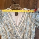 Taylor Light Green Floral Mini Dress Size 8 Photo 10