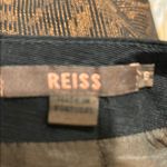 Reiss Brown Metallic Pencil Skirt size 6 Photo 3