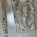 Elliatt  White Lace Long Sleeve Dress Photo 6