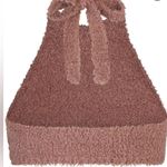 SKIMS Sherpa Teddy Cozy Knit Halter Tan Women’s Size L/XL NWT Photo 7