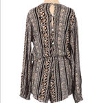 Honey Punch  Small Floral boho sexy romper Photo 2