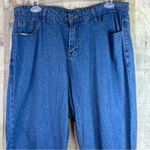 SheIn Size 2XL Straight Leg Blue Wash Denim Jeans 5 Pockets No Stretch B… Photo 2