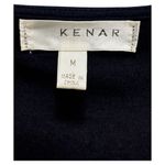Kenar Black Draped Tank Top Photo 3