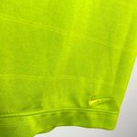 Nike  Golf Dri-Fit Collared Sleeveless Neon Yellow Tank Top Photo 4