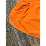 Lululemon  Hotty Hot Shorts II 2.5" Orange Athletic Running Mesh Size 4 W7AW9R Photo 3