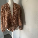 Lush Clothing Lush Brown Floral Patterned Garment Photo 7
