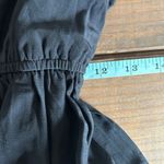 Joy Joy NWT  Black Ruffle Layer Dress XS flutter Sleeve Photo 8