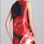 Nwot Nadeem khan floral print silk dress Size 6 Photo 2