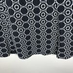 Loft Cotton Blend A-Line Skirt Gray White Black Size XL Workwear Office Casual Photo 3