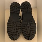 J.Crew women black suede fur hiking boots US 7 Photo 9