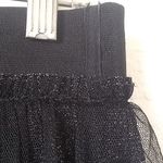 FINAL MARKDOWN Ladies' Pronto Tulle Overlay Shimmer Miniskirt lrg Size L Photo 3