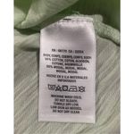 Anthropologie  t.la bright mint green pocket basic tee criss cross back XS minima Photo 6