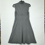 Anya Ponorovskaya Dora Gray Wool Sleeveless Midi Dress Women’s Size 6 A Photo 3