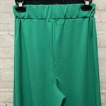 Nasty Gal NWT Women’s High Waisted Wide Leg Flowy Long in Green Size Small Photo 4