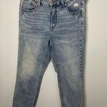 Old Navy Power Straight High Rise Distressed Denim Size 12 Photo 2