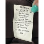 House Of CB Olivia Vegan Leather Mini Dress Bitter Chocolate Rosette Small Photo 3