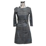 ORSAY Plaid Sheath Dress Women’s Small Business Casual Preppy Academia Work Gray Photo 1