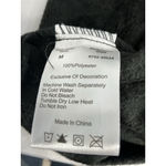 Just Love Womans Medium Black 1/4 Button Up Long Sleeve Pullover Soft Shirt New Photo 4