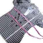 Veronica Beard NEW Caldwell Dickey Double Breasted Blazer Gingham Black White 6 Photo 14
