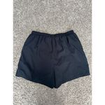 Nike dri fit athletic running black shorts women’s size large loose fit gym Photo 2